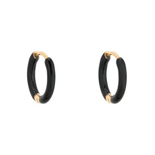 Aros en acero finos negro GB