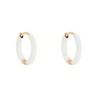 Aros en acero finos blanco GB