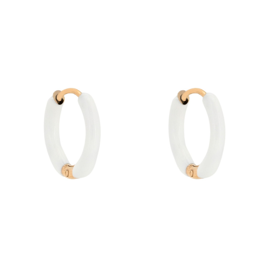 Thin steel hoops white GB