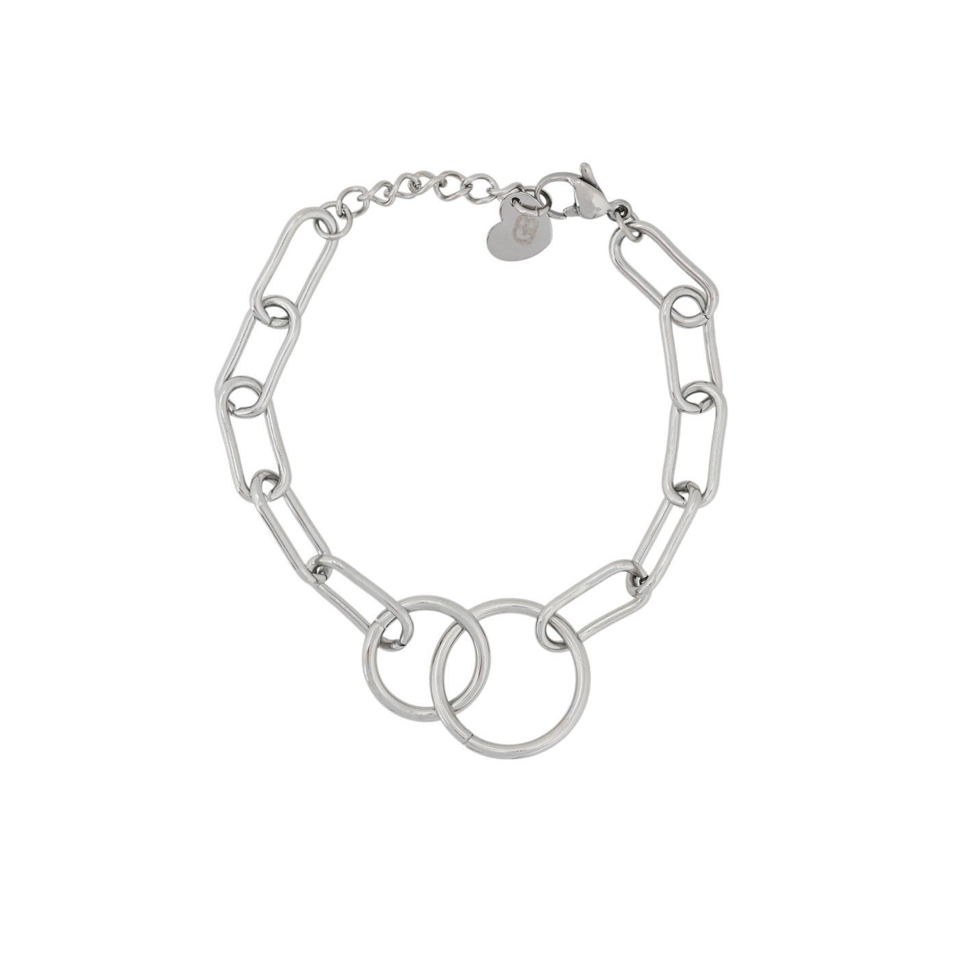 Pulsera Glamour con círculos entrelazados