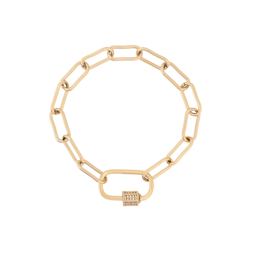 Bracciale Glamour con chiusura di brillanti