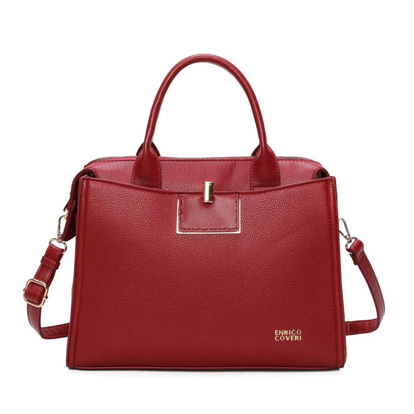 Mala Shopper com detalhe dourado