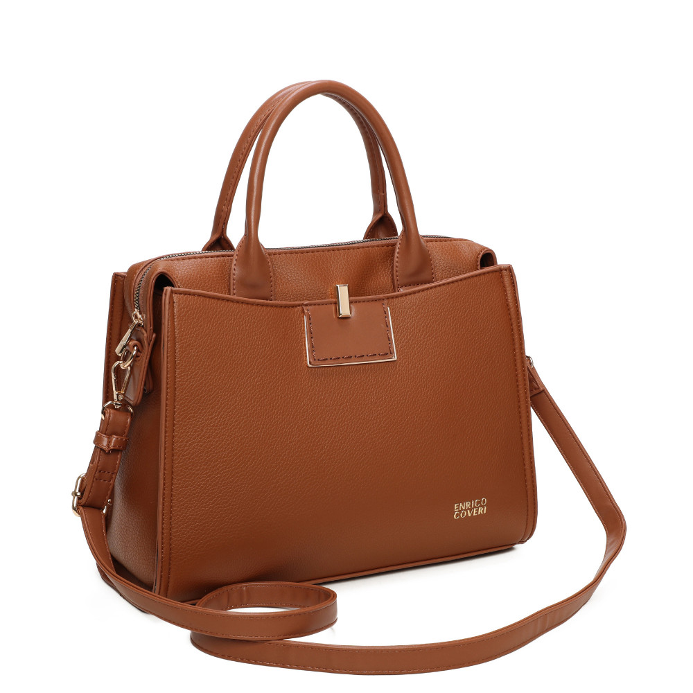 Mala Shopper com detalhe dourado