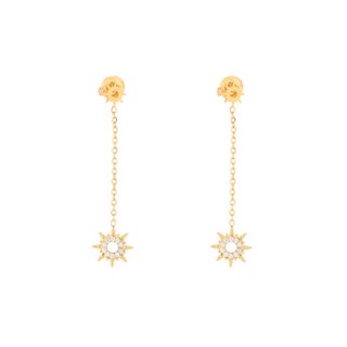 Steel earrings sun pending GB