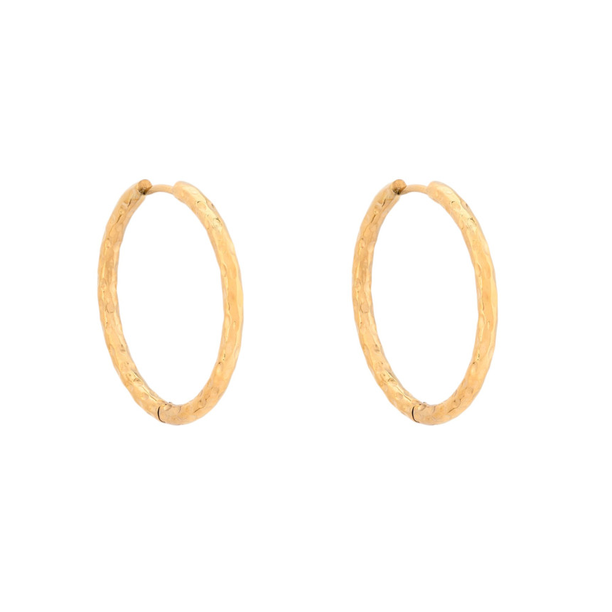 Aros en acero inoxidable con textura GB