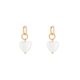 Pearl heart steel hoops GB