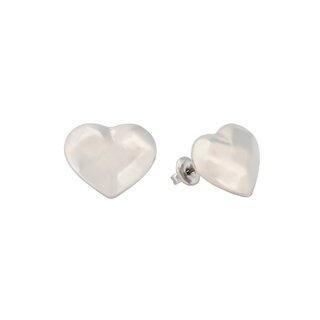 Glamour spike earrings with a heart