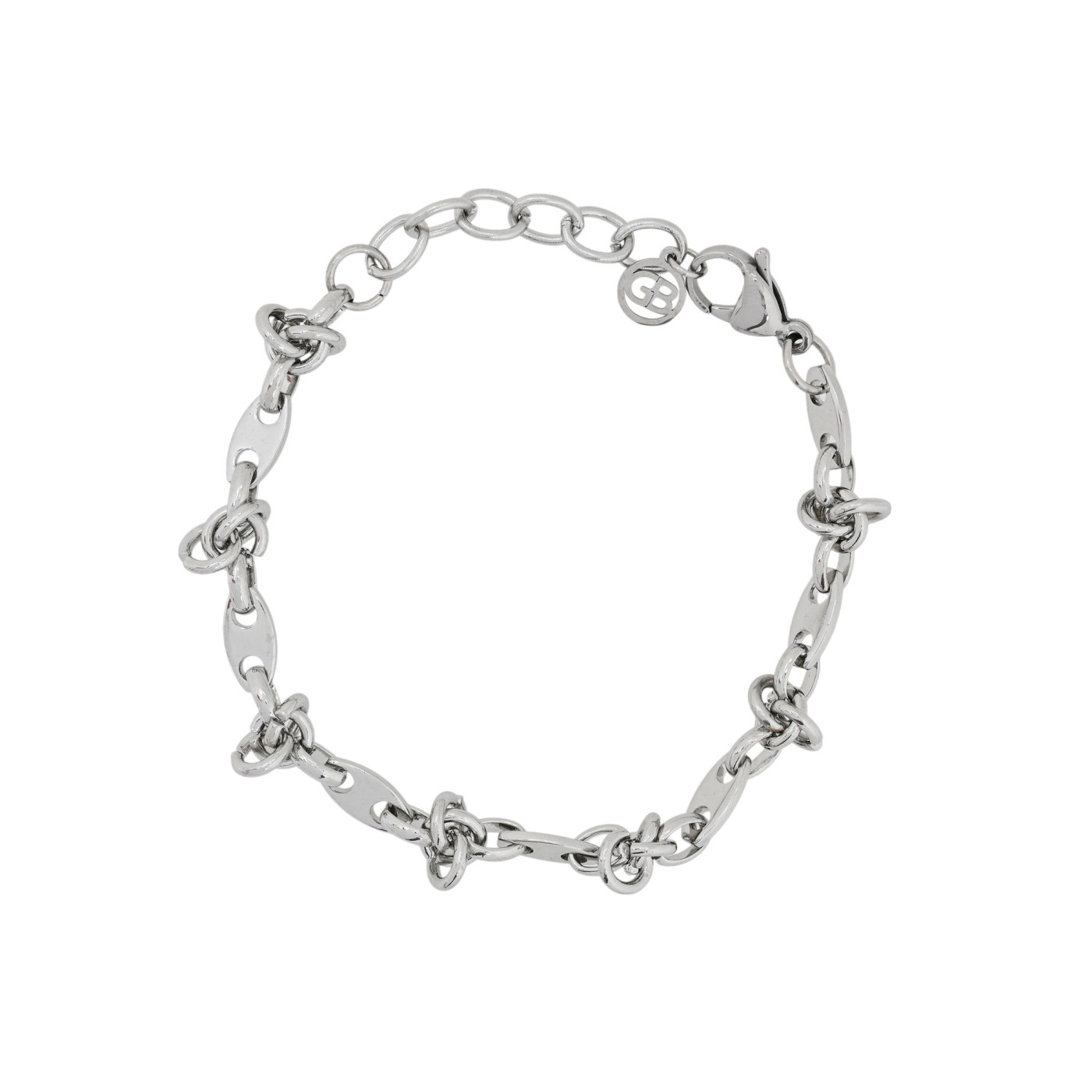 Bracciale spesso glamour con maglie