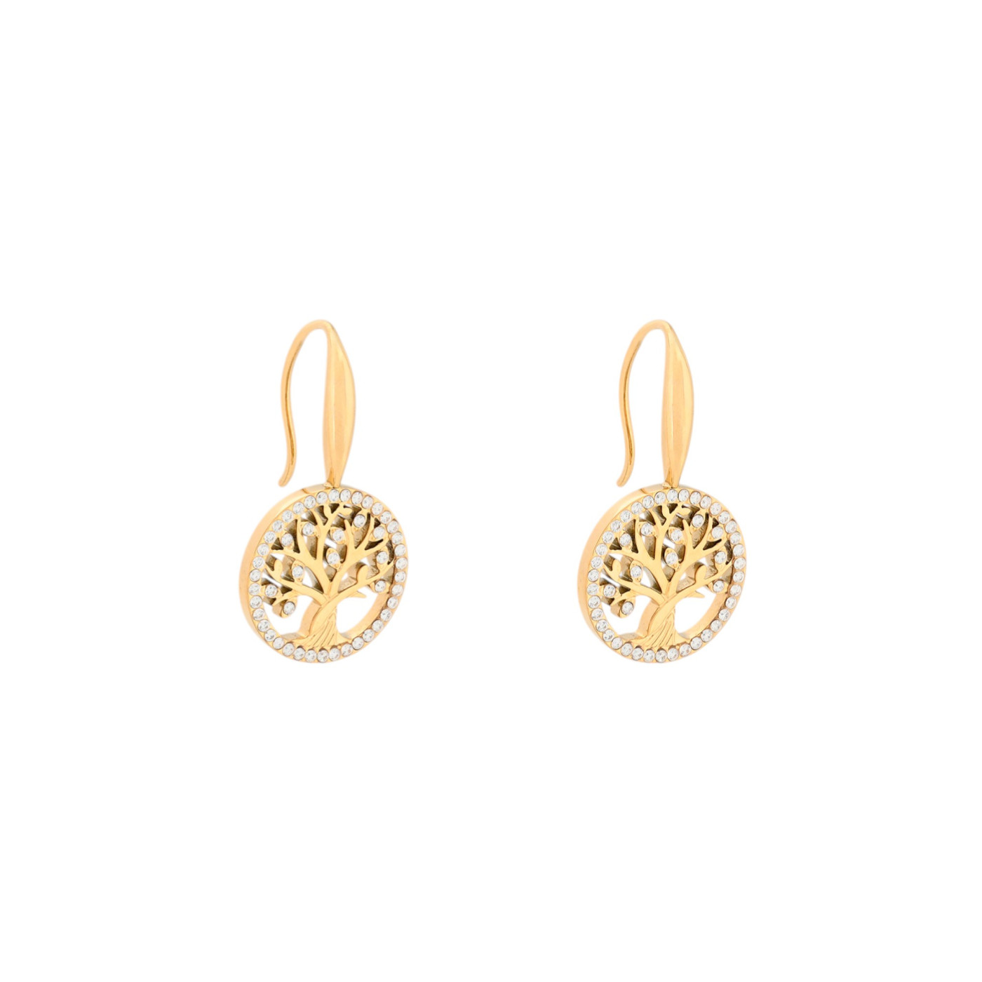 Boucles d'oreilles Delicate arbre de vie
