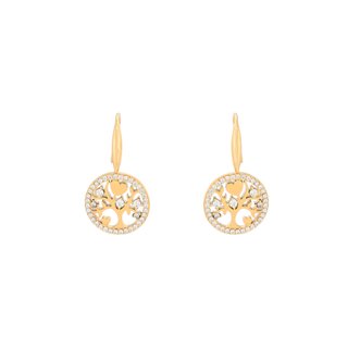 Boucles d'oreilles Delicate arbre de vie
