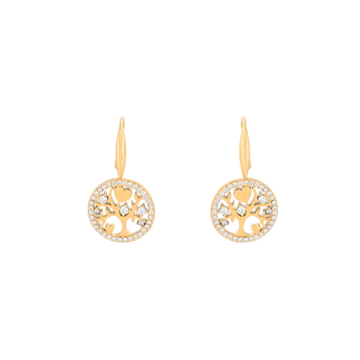 Boucles d'oreilles Delicate arbre de vie