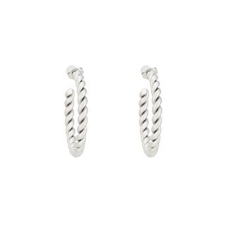 Twisted stainless steel hoops GB