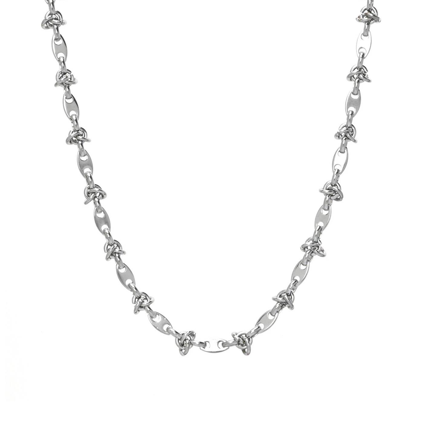 Collier glamour épais avec maillons
