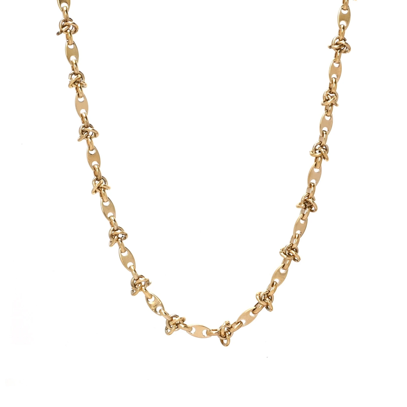 Collier glamour épais avec maillons