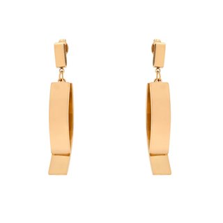 Steel earrings pending geometric GB
