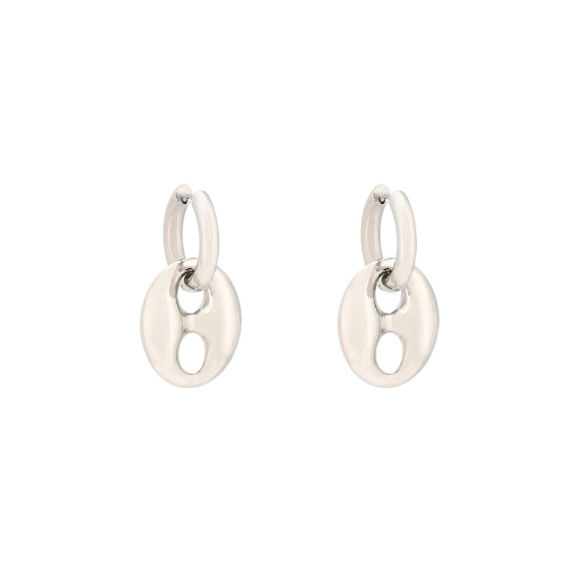 Boucles d'oreilles Glamour avec grand pendentif