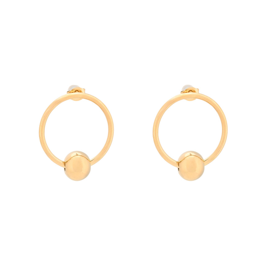 Pendientes Glamour con bolita