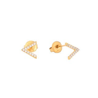 Boucles d'oreilles Delicate en forme de V