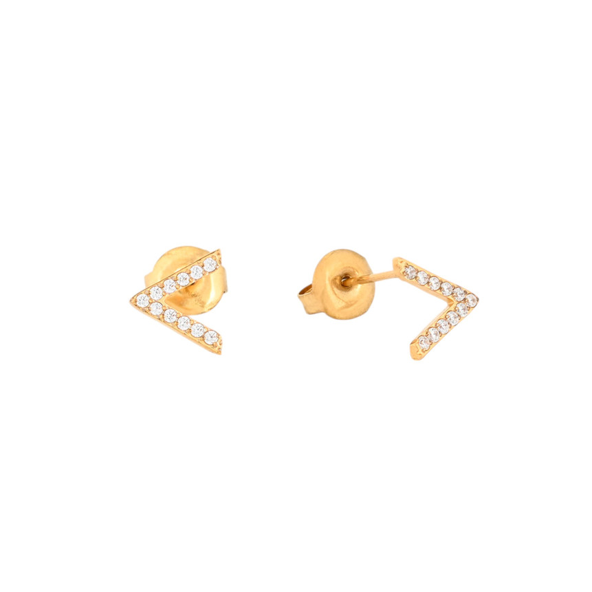 Pendientes Delicate en forma de V