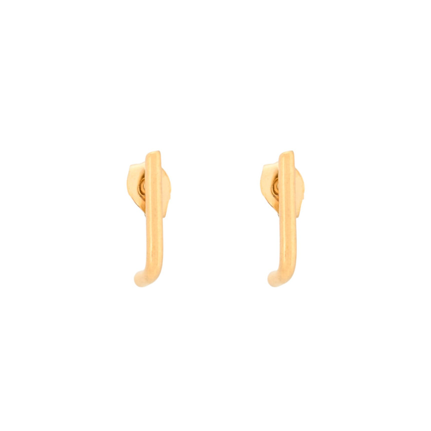 Boucles d'oreilles en acier petites GB