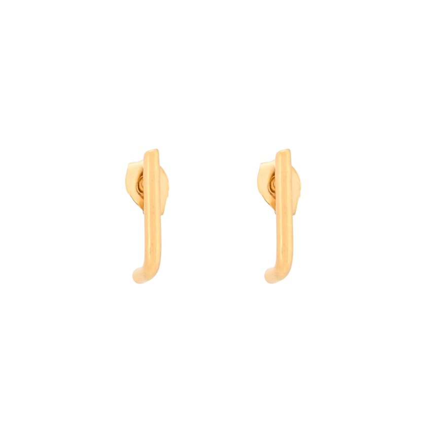 Boucles d'oreilles en acier petites GB