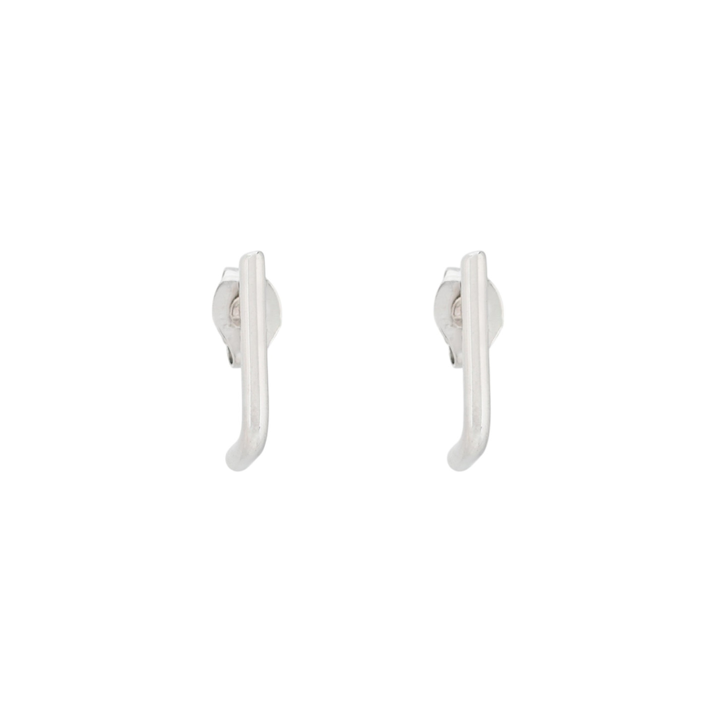 Small steel earrings GB