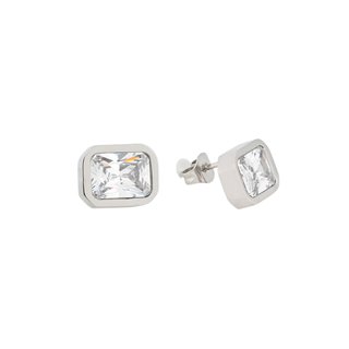 Boucles d'oreilles pierre linéaire GB
