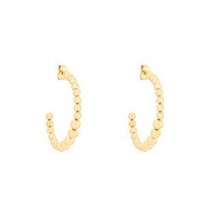 Stainless steel hoops balls medium GB