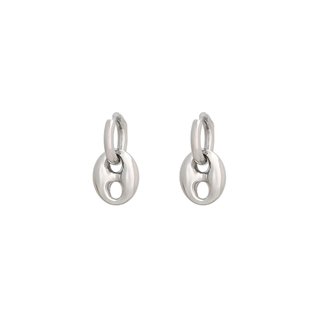 Boucles d'oreilles Glamour avec petit pendentif