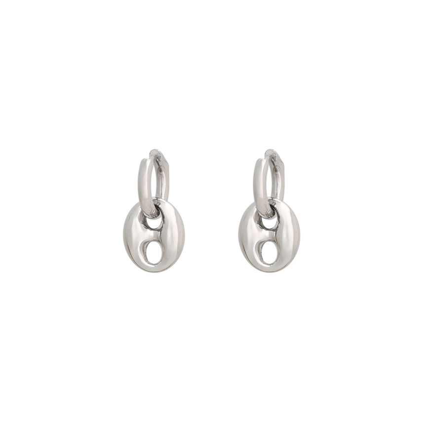 Boucles d'oreilles Glamour avec petit pendentif