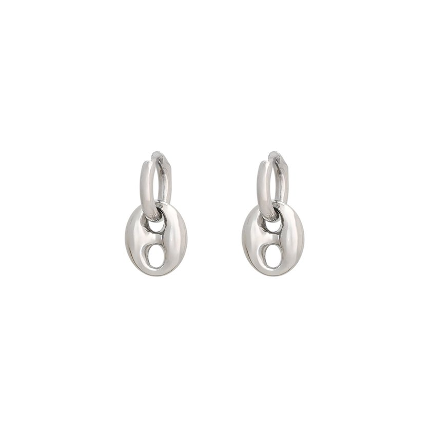 Boucles d'oreilles Glamour avec petit pendentif