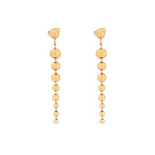 Steel earrings long balls GB