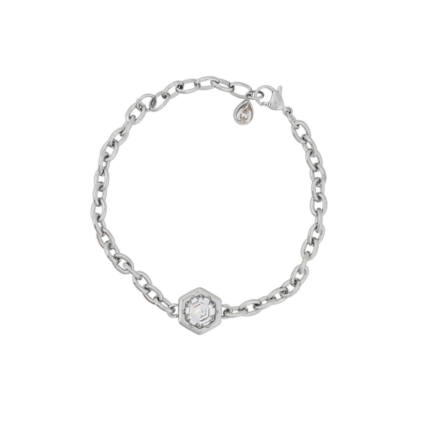 Pulseira Glamour com zircônia