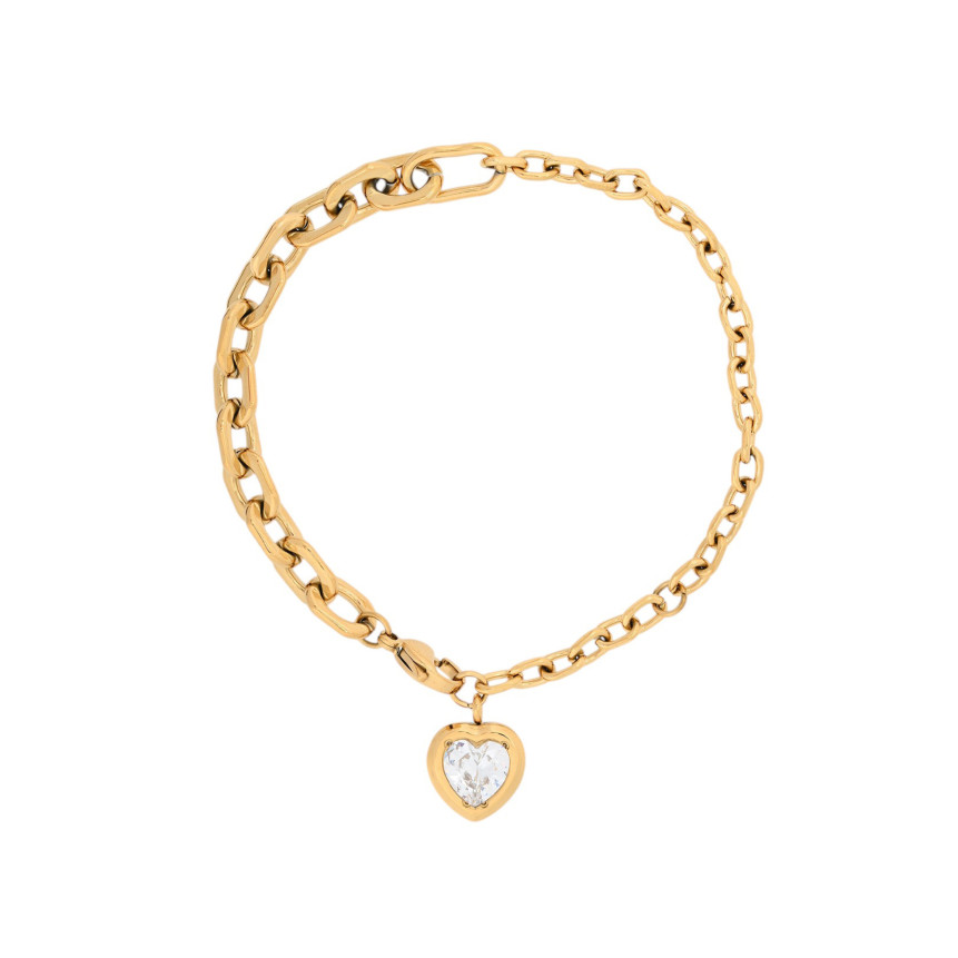 Pulseira Glamour com zircônia