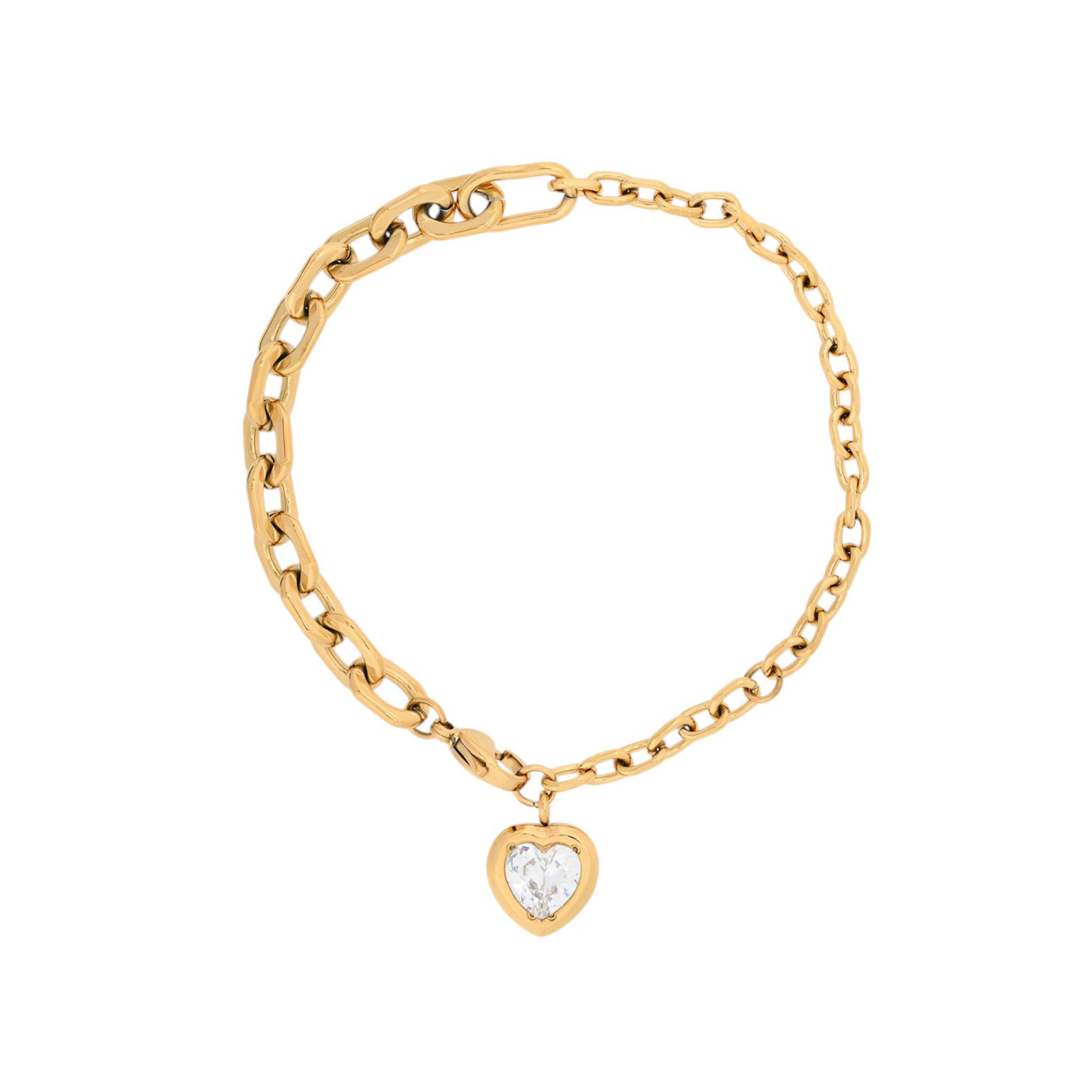 Pulseira Glamour com zircônia