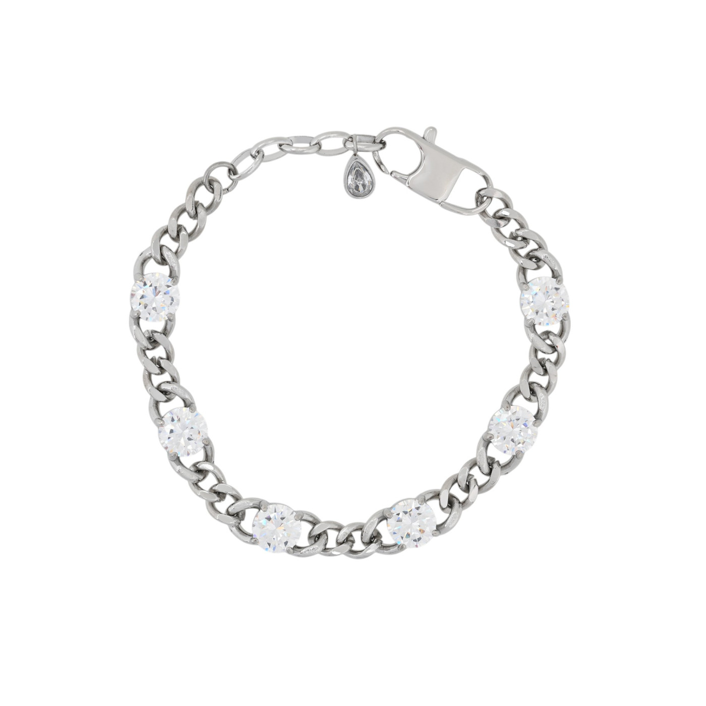 Pulseira Prestige com zircônias