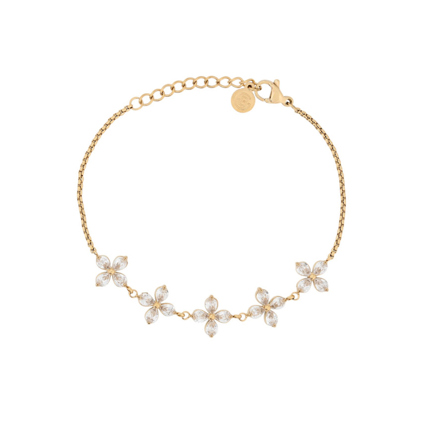 Pulseira Delicate com flores