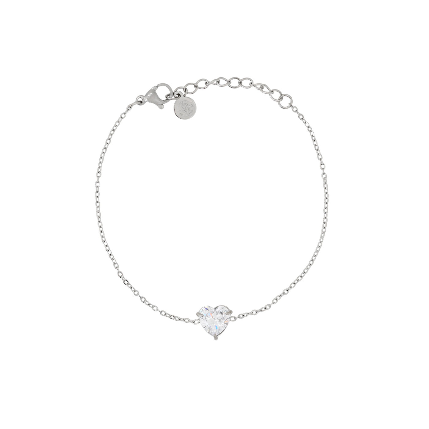 Pulseira Delicate coração grande