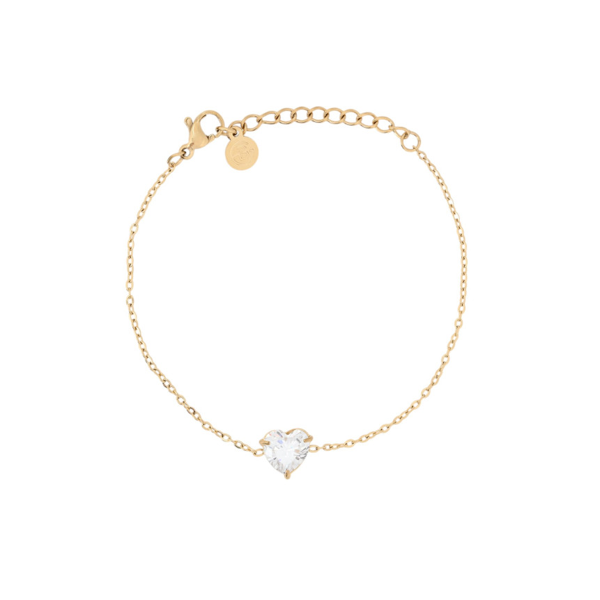 Bracciale Delicate con cuore grande