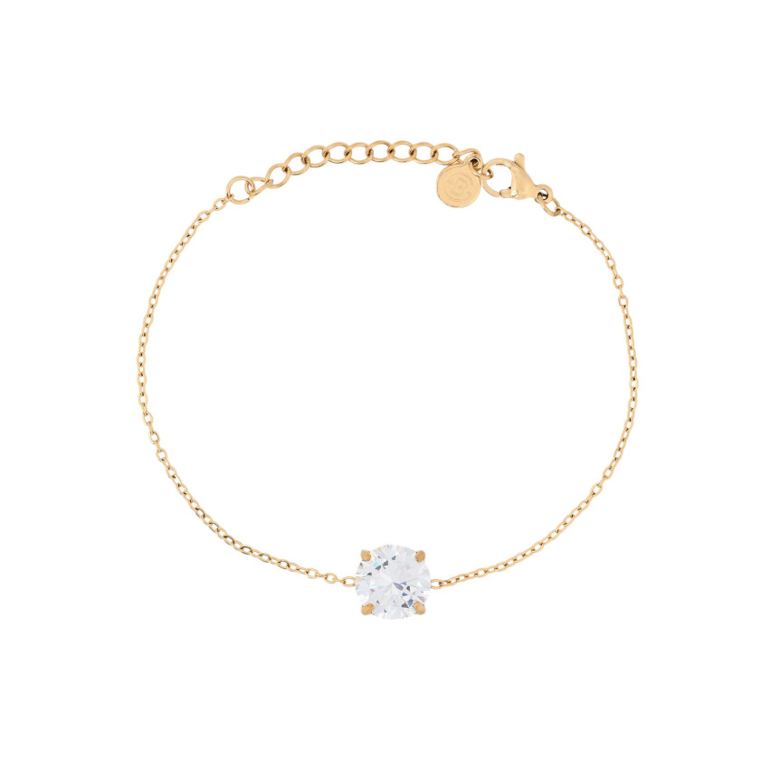 Bracciale in acciaio punto luce GB