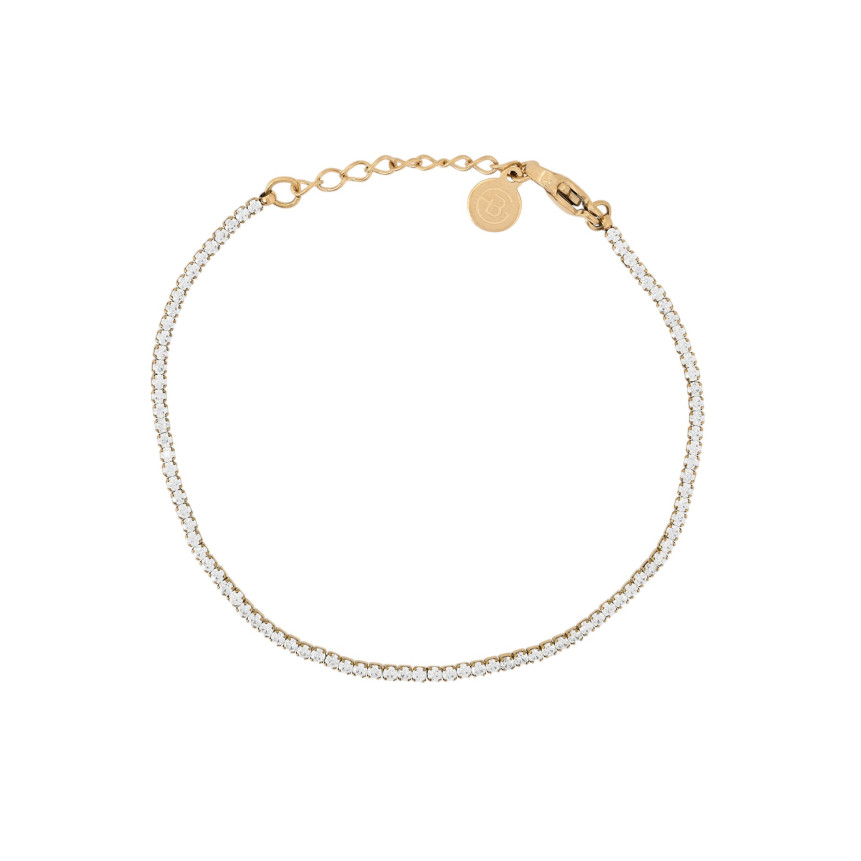 Bracciale rivière in acciaio super sottile GB