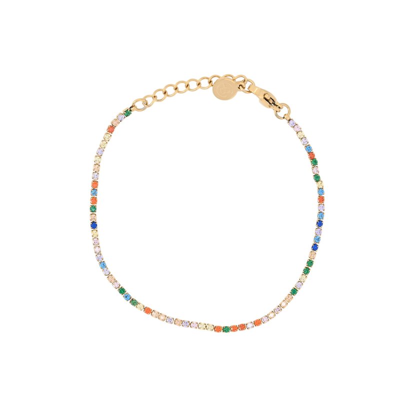 Pulsera rivière en acero súper fina GB