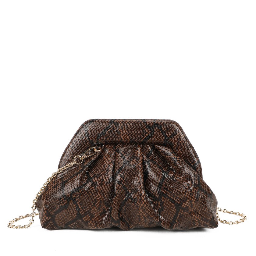 Bolso bandolera con estampado animal