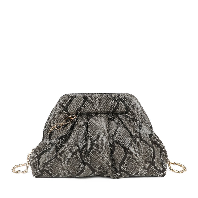 Borsa a tracolla con stampa animale
