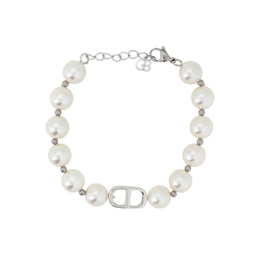 Pulsera semi joya perlas GB