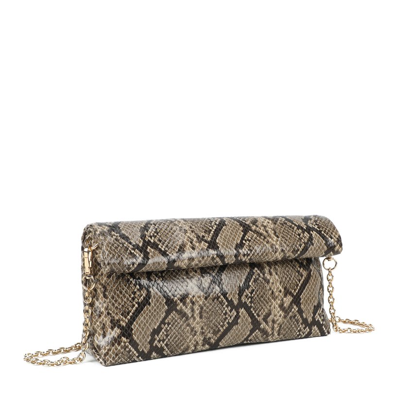 Borsa a mano con stampa animale