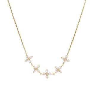 Necklace with flowers GB