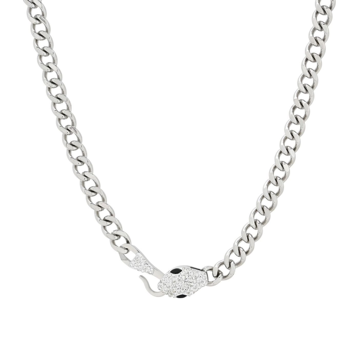 Collar en acero serpiente GB