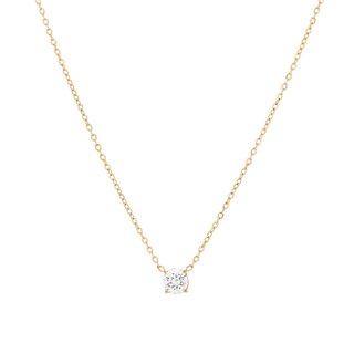 Delicate light point necklace