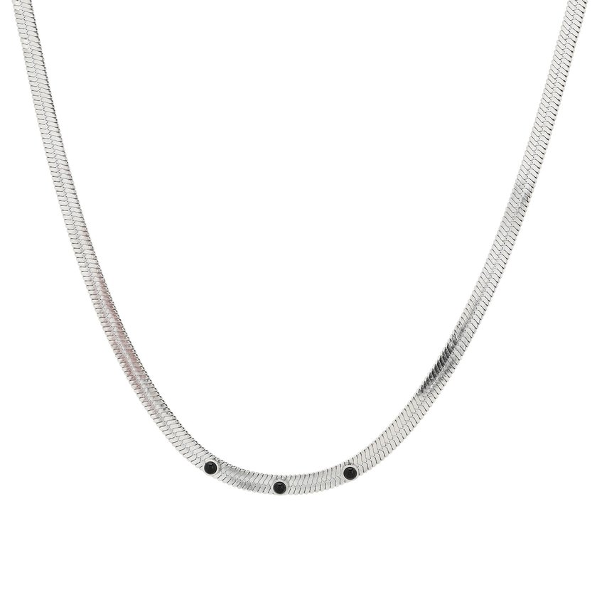 Collier Glamour maille snake
